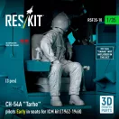 ResKit Models CH-54A Tarhe pilots Early in seats for ICM kit (1962-1968) (3 pcs) (3D Printed) 1:35 (RSF35-0010)