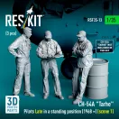 ResKit Models CH-54A Tarhe pilots Late in a standing position (1968 +) (scene 1) (3 pcs) (3D Printed) 1:35 (RSF35-0013)