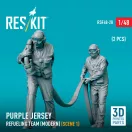 ResKit Models Purple jersey refueling team (modern) (scene 1) (2 pcs) (3D Printed) 1:48 (RSF48-0028)