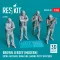 ResKit Models Brown jersey (modern) (Wing Captains, Wing Line Leading Petty Officers) (4 pcs) (3D Printed) 1:48 (RSF48-0030)
