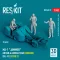 ResKit Models MJ-1 Jammer Driver & airman team (Modern) (MJ-1C) (scene 2) (3 pcs) (3D Printed) 1:48 (RSF48-0037)