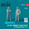 ResKit Models OV-10A Bronco male pilots (in a standing position - type 1) (2 pcs) (3D Printed) 1:48 (RSF48-0040)