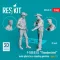 ResKit Models F-105 (F, G) Thunderchief male pilots (in a standing position - type 1) (2 pcs) (3D Printed) 1:48 (RSF48-0072)