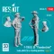 ResKit Models F-105 (F, G) Thunderchief male pilots (in a standing position - type 2) (2 pcs) (3D Printed) 1:48 (RSF48-0073)