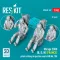 ResKit Models Mirage 2000 (B, D, N) (FRANCE) pilots sitting in ejection seats MB Mk.10Q (2 pcs) (3D Printed) 1:48 (RSF48-0147)