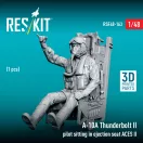ResKit Models A-10A Thunderbolt II pilot sitting in ejection seat ACES II (1 pcs) (3D Printed) 1:48 (RSF48-0163)