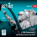 ResKit Models A-10A Thunderbolt II pilot sitting in ejection seat ACES II (1 pcs) (3D Printed) 1:48 (RSF48-0163)
