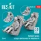 ResKit Models Rafale B pilots sitting in ejection seats for HobbyBoss kit (2 pcs) (3D Printed) 1:48 (RSF48-0165)