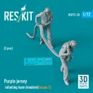 ResKit Models Purple jersey refueling team (modern) (scene 1) (2 pcs) (3D Printed) 1:72 (RSF72-0020)