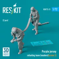   ResKit Models Purple jersey refueling team (modern) (scene 2) (2 pcs) (3D Printed) 1:72 (RSF72-0021)