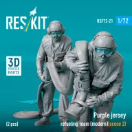  ResKit Models Purple jersey refueling team (modern) (scene 2) (2 pcs) (3D Printed) 1:72 (RSF72-0021)