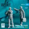 ResKit Models OV-10D+ Bronco male pilots (in a standing position - type 2) (2 pcs) (3D Printed) 1:72 (RSF72-0032)