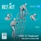 ResKit Models F-105 (F, G) Thunderchief male pilots on access ladder (2 pcs) (3D Printed) 1:72 (RSF72-0059)