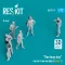 ResKit Models One busy day carrier crew on deck (scene 2) (6 pcs) (3D Printed) 1:72 (RSF72-0071)