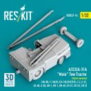 ResKit Models A/S32A-31A Mule Tow Tractor (short version) (AV-8B, F-14B/D, F/A-18C/D/E/F/G, C-2, E-2?, EA-6B, S-3B, AH-1, UH-1, UH-60, CH-47, CH-53, SH-3) (3D Printed model kit) 1:32 (RSK32-0014)