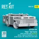 ResKit Models A/S32A-31A Mule Tow Tractor AS47A-1 GTE (GTCP-100) (long version) (AV-8B, F-14B/D, F/A-18C/D/E/F/G, C-2, E-2?, EA-6B, S-3B, AH-1, UH-1, UH-60, CH-47, CH-53, SH-3) (3D Printed model kit) 1:32 (RSK32-0030)