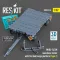 ResKit Models MHU-141M munitions trailer with flat bed/cargo platform (type 2) (3D Printed model kit) 1:32 (RSK32-0034)