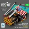ResKit Models A/S32A-31A Mule Tow Tractor (short version) (AH-1, UH-1, UH-60, CH-47, CH-53, SH-3) (3D Printed model kit) 1:35 (RSK35-0006)