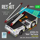 ResKit Models A/S32A-31A Mule Tow Tractor (short version) (AH-1, UH-1, UH-60, CH-47, CH-53, SH-3) (3D Printed model kit) 1:35 (RSK35-0006)