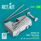 ResKit Models A/S32A-31A Mule Tow Tractor (short version) (AH-1, UH-1, UH-60, CH-47, CH-53, SH-3) (3D Printed model kit) 1:35 (RSK35-0006)