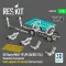 ResKit Models US NAVY MHU-191/M (AERO 21A) Munitions Transporter (with adapters for bombs) (Carrier Fleet) (3D Printed model kit) 1:35 (RSK35-0008)