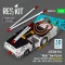 ResKit Models A/S32A-31A Mule Tow Tractor AS47A-1 GTE (GTCP-100) (long version) (AH-1, UH-1, UH-60, CH-47, CH-53, SH-3) (3D Printed model kit) 1:35 (RSK35-0016)