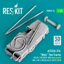 ResKit Models A/S32A-31A Mule Tow Tractor AS47A-1 GTE (GTCP-100) (long version) (AH-1, UH-1, UH-60, CH-47, CH-53, SH-3) (3D Printed model kit) 1:35 (RSK35-0016)