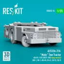 ResKit Models A/S32A-31A Mule Tow Tractor AS47A-1 GTE (GTCP-100) (long version) (AH-1, UH-1, UH-60, CH-47, CH-53, SH-3) (3D Printed model kit) 1:35 (RSK35-0016)