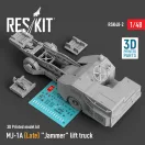 ResKit Models MJ-1A (Late) Jammer lift truck (3D Printed model kit) 1:48 (RSK48-0002)