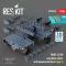 ResKit Models MHU-141M munitions trailer with weapon platform (type 1) (3D Printed model kit) 1:48 (RSK48-0029)