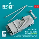 ResKit Models A/S32A-31A Mule Tow Tractor MSU-200 NAV (long version) (AV-8B, F-14B/D, F/A-18C/D/E/F/G, C-2, E-2?, EA-6B, S-3B, AH-1, UH-1, UH-60, CH-47, CH-53, SH-3) (3D Printed model kit) 1:48 (RSK48-0032)