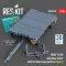 ResKit Models MHU-141M munitions trailer with flat bed/cargo platform (type 2) (3D Printed model kit) 1:48 (RSK48-0035)