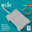 ResKit Models MHU-141M munitions trailer with flat bed/cargo platform (type 2) (3D Printed model kit) 1:48 (RSK48-0035)