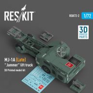   ResKit Models MJ-1A (Late) Jammer lift truck (3D Printed model kit) 1:72 (RSK72-0002)