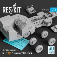   ResKit Models MJ-1B/C Jammer lift truck (3D Printed model kit) 1:72 (RSK72-0004)