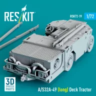   ResKit Models A/S32A-49 (long) Deck Tractor (3D Printed model kit) 1:72 (RSK72-0019)