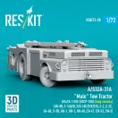 ResKit Models A/S32A-31A Mule Tow Tractor AS47A-1 GTE (GTCP-100) (long version) (AV-8B, F-14B/D, F/A-18C/D/E/F/G, C-2, E-2?, EA-6B, S-3B, AH-1, UH-1, UH-60, CH-47, CH-53, SH-3) (3D Printed model kit) 1:72 (RSK72-0028)