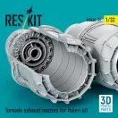 ResKit Models Tornado exhaust nozzles for Italeri kit (3D Printed) 1:32 (RSU32-0059)