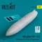 ResKit Models 480 gallon FPU-12/A fuel tank for F/A-18 (E,F,G) Super Hornet (1 pcs) (3D Printed) 1:32 (RSU32-0064)