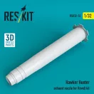 ResKit Models Hawker Hunter exhaust nozzle for Revell kit (3D Printed) 1:32 (RSU32-0076)