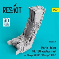   ResKit Models Martin-Baker Mk.10Q ejection seat for Mirage 2000C/Mirage 2000-5 1:32 (RSU32-0079)