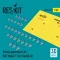 ResKit Models Vortex generators for BAE Hawk T.1 for Revell kit (3D Printed) 1:32 (RSU32-0082)