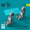 ResKit Models Ejection seats for OV-10 Bronco (2 pcs) for Kitty Hawk/Zimimodel kit (3D Printed) 1:32 (RSU32-0094)