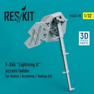   ResKit Models F-35A Lightning II access ladder for Italeri / Academy / Tamiya kit (3D Printed) 1:32 (RSU32-0098)
