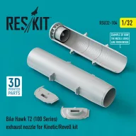   ResKit Models BAe Hawk T2 (100 Series) exhaust nozzle for Kinetic/Revell kit 1:32 (RSU32-0104)
