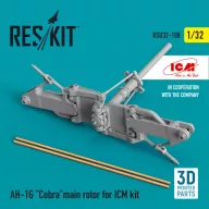   ResKit Models AH-1G Cobramain rotor for ICM kit (3D Printed) 1:32 (RSU32-0108)