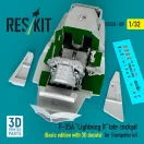 ResKit Models F-35A Lightning II late cockpit (Basic edition with 3D decals) for Trumpeter kit (3D Printed) 1:32 (RSU32-0109)