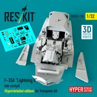   ResKit Models F-35A Lightning II late cockpit (Hyperdetailed edition) for Trumpeter kit (3D Printed) 1:32 (RSU32-0110)
