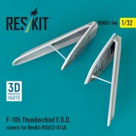   ResKit Models F-105 Thunderchief F.O.D. covers for ResKit RSU32-0148 (3D Printed) 1:32 (RSU32-0166)