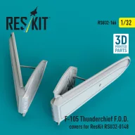   ResKit Models F-105 Thunderchief F.O.D. covers for ResKit RSU32-0148 (3D Printed) 1:32 (RSU32-0166)